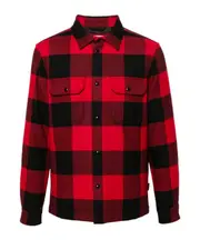 Woolrich Alaskan Check-Pattern Overshirt S red/black