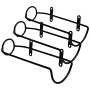 3pcs Red Wine Bottle Rack Wall-mounted Wine Rack Wine Holder Wine Storage Stand