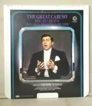 CED: THE GREAT CARUSO, MARIO LANZA, ANN BLYTH, RCA MUSICAL BIOGRAPHY, MINT
