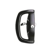 Whitco Blaxland Sliding Door Lock Black W500217