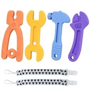 Haili Baby Teething Toys, Baby Teethers for 3-6 Months, Freezer BPA Free Silicon