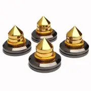 4PCS Speaker Spike Foot Speaker Subwoofer Amplifier Shockproof Base Pad M6x28