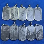 10PCS Aletai iron meteorite dog tag AMB0154