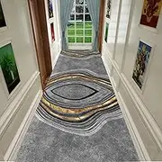 Extra Long Hallway Runner Rug Picture Anti-Slip Absorbent Corridor for Corridor Hall Living Room Bedroom Indoor Outdoor Hallway Long Carpet Washable Non-Slip Runner Rugs for Entryways Bedroom