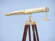 62" Floor Standing Admiral's Solid Pure Brass Magnifying Binoculars,Cyber Monday