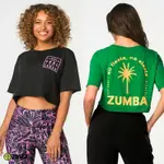 全新到貨 ZUMBA MESH BOXY CROP TOP ZUMBA 健身背心 T 恤 Z1T0 0318