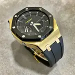 G-SHOCK GA-2100 改裝系列 (AP膠錶帶款)不鏽鋼套件 ("農家橡樹"無痛升級"皇家橡樹"金屬款)