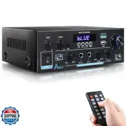 AK55 Stereo Amplifier Home Audio, Bluetooth 5.0 Max 450W Power Stereo Receive