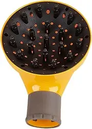 Garende Blow Dryer Diffuser Attachment for Efficient Drying, Yellow