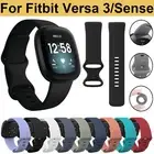 Replacement Bands For Fitbit Versa 3/Sense Watch Strap Band Silicone Wristbands