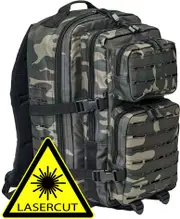 Brandit US Cooper Lasercut, backpack , color: Darkcamo , size: 40 l
