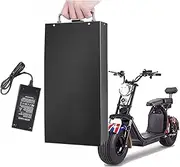 HJGHY 60V 8Ah 10Ah 12Ah 15Ah 18Ah 20Ah Electric Motorcycle Lithium Battery 60V Rechargeable Lithium Battery 60V Motorcycle Battery Tricycle Batttery Bicycle Battery,60v,20Ah
