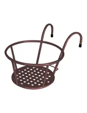 [Levede] Flower Holder Hanging Pot Basket in Brown