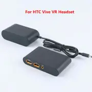For HTC Vive Headset Virtual Reality Link Box with Power Adapter Cable Sets