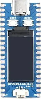 Waveshare RP2040-LCD-0.96: A Low-Cost High-Performance Pico-Like MCU Board Based On Raspberry Pi RP2040, USB-C, 0.96inch LCD, Battery Header, Compatible with Raspberry Pi Pico Add-On Modules