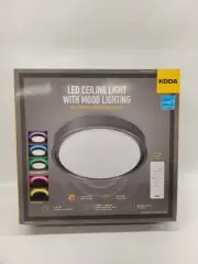 KODA 14” LED Ceiling Light with Mood Lighting with Motion Sensor and Remote
