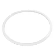 24cm Inner Diameter Rubber Pressure Cooker Gasket Sealing Ring White