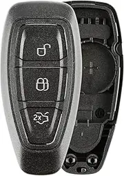 Remote Key Fob Shell Oval Case for Ford Fiesta Focus C-Max (KR55WK48801)