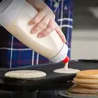 DIY Waffles Dispenser Plastic Pancake Batter Bottle Making Cakes