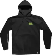 Girl Skateboards Yeah Right Skate Video Black Hooded Sweatshirt
