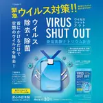 賠錢做防疫🔥現貨立刻出🤗日本TOAMIT VIRUS SHUT OUT滅菌防護掛頸隨身卡 30日長效空氣除菌隨身