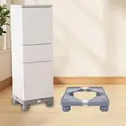 Washing Machine Base Stand Portable Sturdy Adjustable Washing Machine Stand