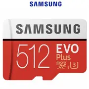 Samsung Evo Plus 512GB Micro SD Card SDXC UHS-I U3 4K Mobile Phone TF Memory Card MB-MC512HA