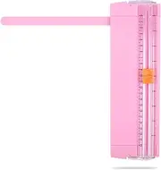 Mini Paper Cutter Portable Cutter Trimmer Paper Cutter with Safety Protection for Standard Cutting of A3 A4 A5 Paper Photos Labels Craft Paper Voucher Box
