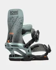 Rome Katana Pro Snowboard Bindings L/XL Mens US 10.5-13 Gray Orange New 2025
