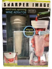 Sharper Image - Electronic Spinning Wine Aerator - Brand New - Great Gift