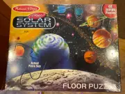 Melissa & Doug Solar System Floor Puzzle - 48 Pieces 2’x3’. Factory Sealed