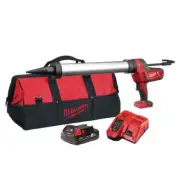 Milwaukee M18 CAULKING GUN KIT 2Ah 600mm Variable-Speed Trigger C18PCG600A-201B