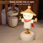 Scarecrow Nursery Night Light Eyes Caring Dimmable Touch Sensor Sleeping Lig _ga