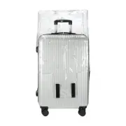 1Pcs Luggage Covers, 28 Inch PVC Suitcase Cover Protectors, Silver-grey