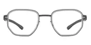 Ic! Berlin IC5085 Hiro Gun-Metal-Sky-Grey Men's Glasses Clear Size 46 - Private Health Rebate - Blue Light Block Available