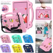 For Amazon Fire HD 10 Plus 11th Gen Tablet Kids Safe EVA Stand Case Strap Cover