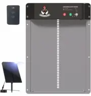 Audiolab Automatic Chicken Coop Door Opener, Solar Chicken Door Light Sensor & T