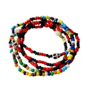 Collar Eleke De Muerto Elegua Lucero Palo Mayombe Eggun Santeria IFA