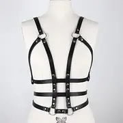 Sexy Stage Performance Props Adult Supplies Leather Female Utensils Leather Straps Bundled Flirting Toys