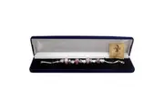 Lys Bleu Chambord Charm Bracelet with Swarovski Elements