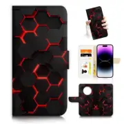 ( For Optus X Pro 5G 2024 model) Flip Case Cover PH26351 Red Cell