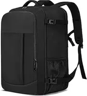 [LIGSAN] 55 x 40 x 20 cm Hand Luggage Backpack for Aeroplane 44L Large Travel Backpack Carry-On Backpack Travel Bag 18 Inch Laptop Compartment Hand Luggage Suitcase 55 x 40 x 20 cm for Men and Women