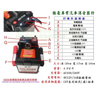 智慧型 快充  免運 G5 威豹 備用電池 救車霸 電力士 救電王 汽車救援 USB 料號 M153 歡迎詢問