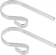 ULDIGI 2pcs Iron Christmas Stocking Hangers Mantel Hooks for Ornaments and Decorations Sturdy Christmas Stocking Holders for Fireplace and Home Decor