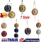 Boho Hand-Woven Macrame Hat Display Rack 1-3 Hat Rope hanger Hanging Cap Holder