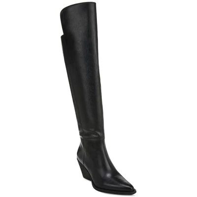 Zodiac Womens Ronson Black Over-The-Knee Boots Shoes 7 Medium (B,M) BHFO 1050