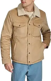 [Levi's] Men's Big & Tall Corduroy Sherpa Trucker Jacket