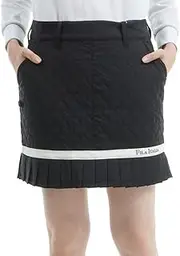 FILA GOLF(フィラ ゴルフ) 794364 Women's Quilted Skirt, Heart Pattern, Pleated Hem, Thermal, Water Repellent