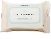 Tailfeathers (Honeysuckle) biodegradable flushable wipes with plant based ingredients