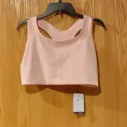NWT Nike Women Plus Swoosh Medium Impact Sports Bra DH3385 sz. 1X Pink -3994